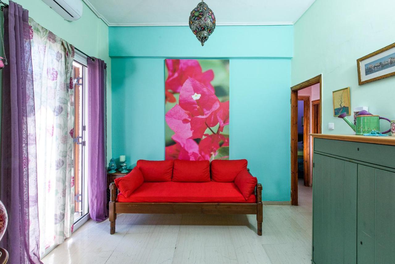 Aegina'S Flowers House Exterior foto