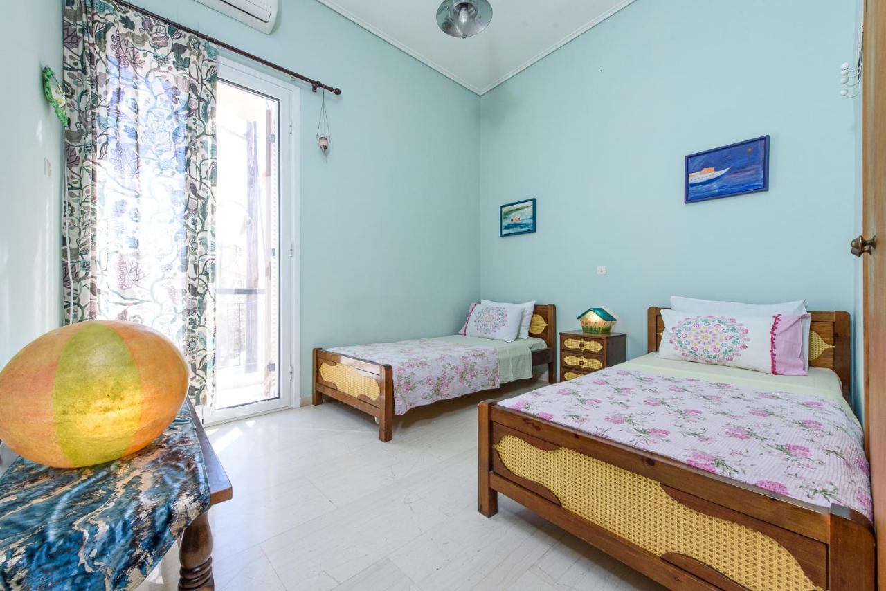 Aegina'S Flowers House Exterior foto